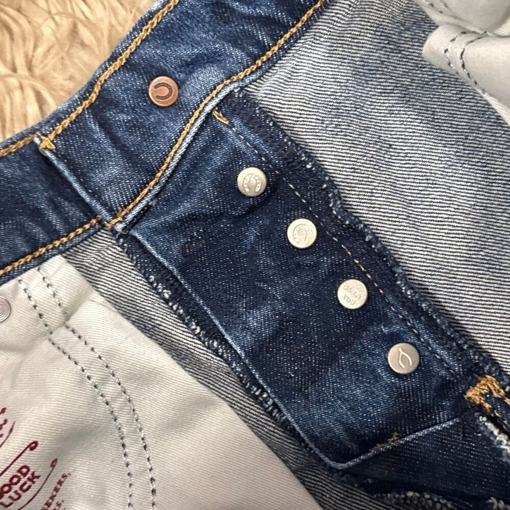 Lucky Legend 90s loose high rise crop Jeans size 6/28 - Picture 5 of 10